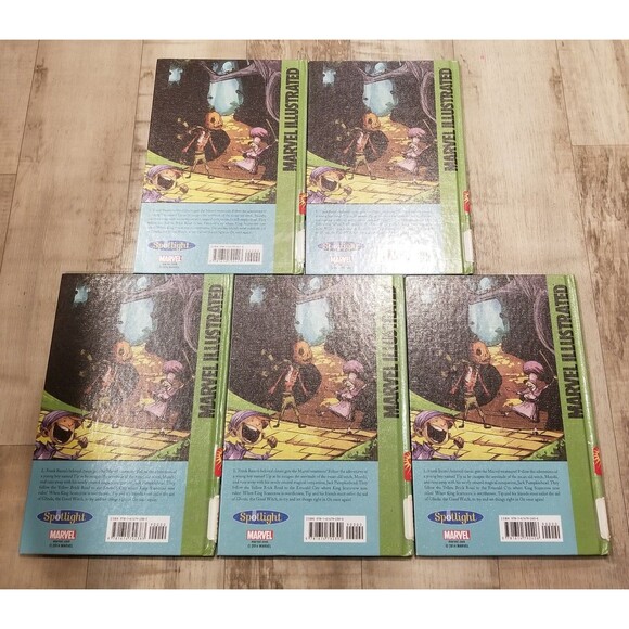 THE MARVELOUS LAND OF OZ Lot Of 5 (4, 5, 6, 7, 8) HC Marvel Comics Shanower - Picture 2 of 3